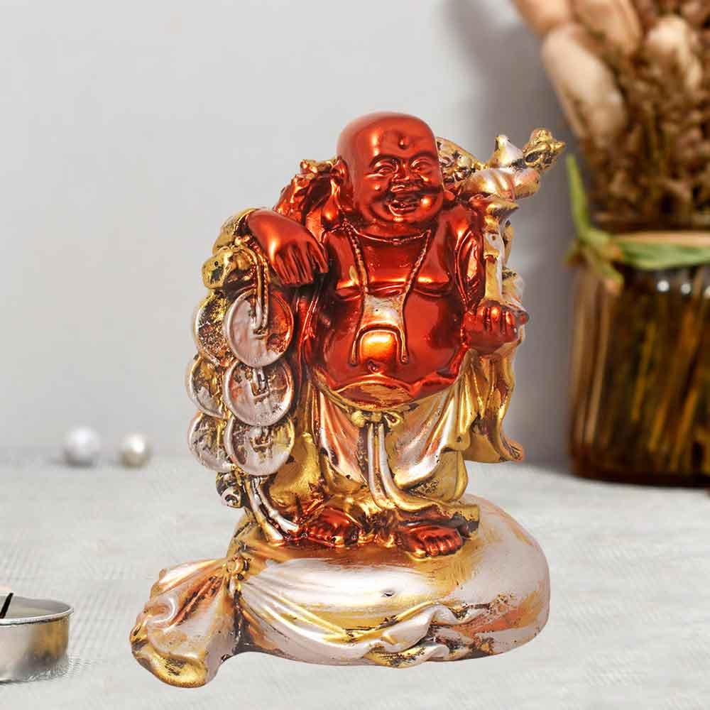 Happy Buddha Statue gift item for birthday 14 cm G11GX0793C000XZIS