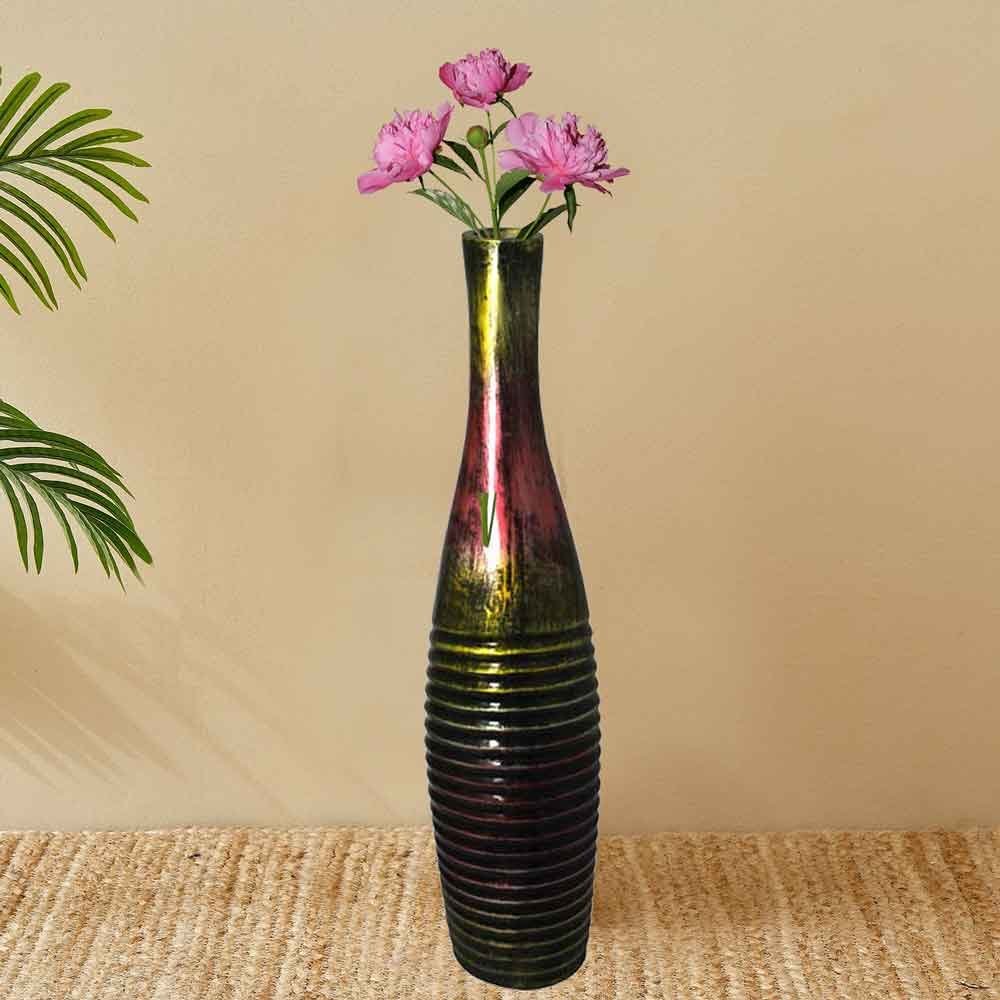 Antique Finish Flower Vase for home decoration and gift 74 cm G12GX0133M