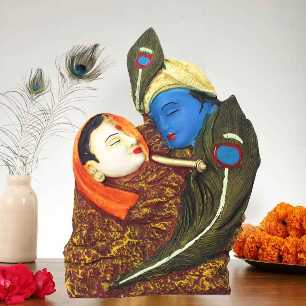 Modern Art Radha Krishna showpiece for janamashtami 32 cm G12GX0319M