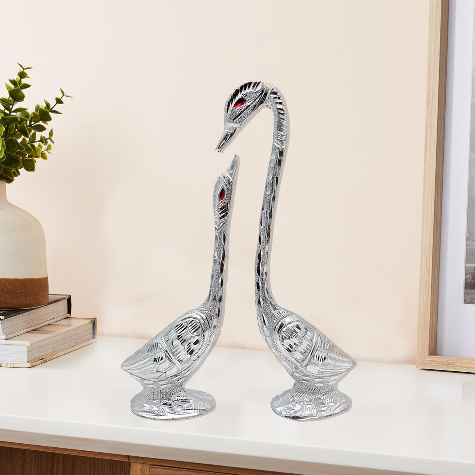Swan Romantic Gift Romantic Gift Showpiece 25 cm G13GX0072S000XTRS