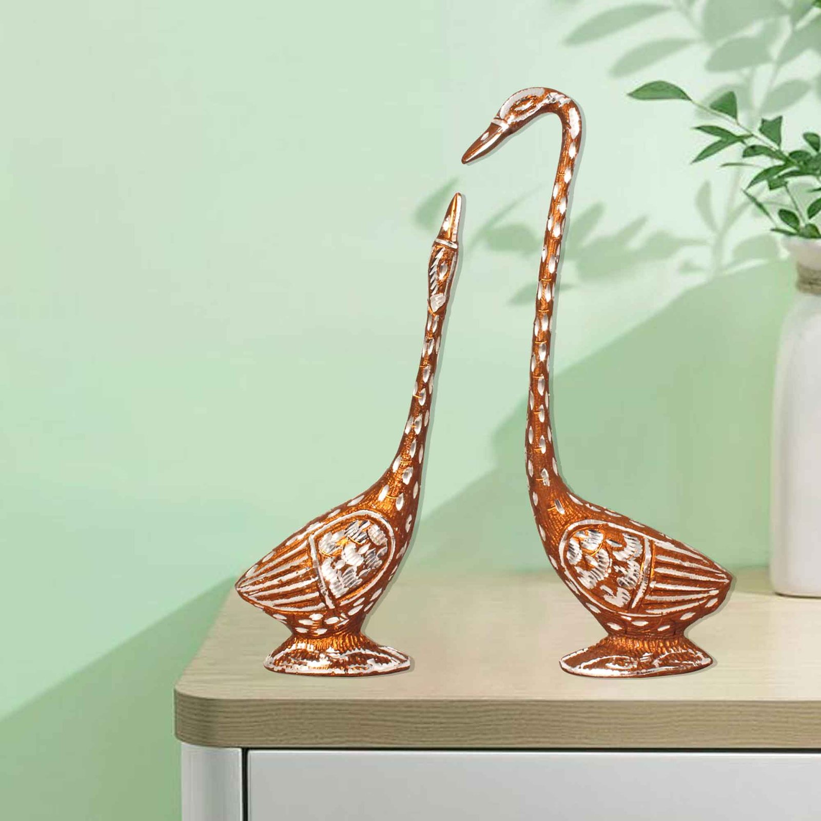 Two Hans Set Copper Statue 30 cm G13GX0074C000XHTS