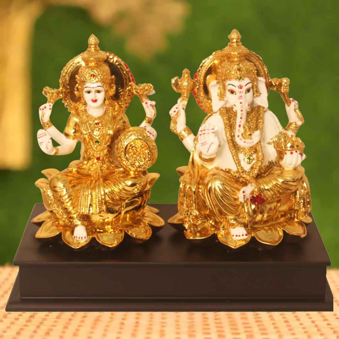 Gold Plated Statue for Dhanteras Gifts