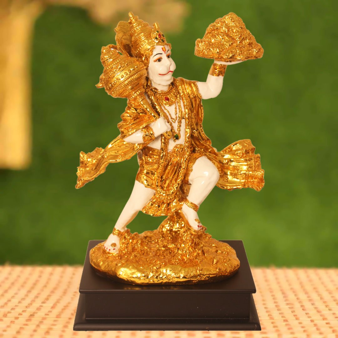Gold Plated Hanuman Gift for Birthday Gift 33 cm G23GX0072G
