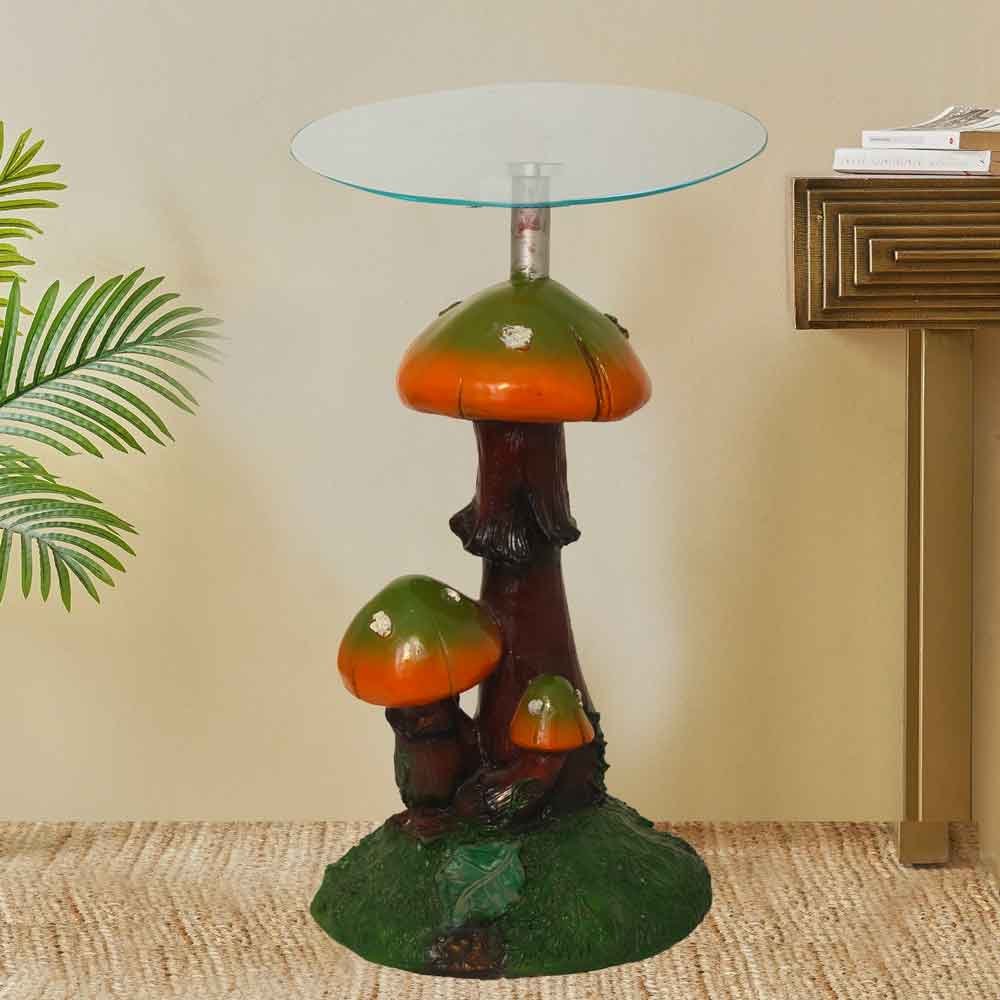 Decorative Table with Glass figures for tv unit and corner 51 cm G24GX0050H