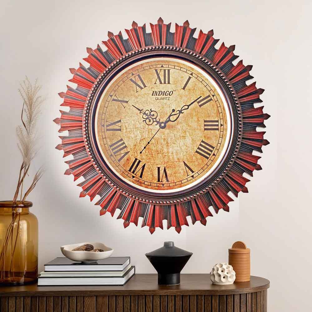 Round Shaped Analog Wall clock wall hanging decoration and gift 36.25 cm G26GX0099A000XTOS