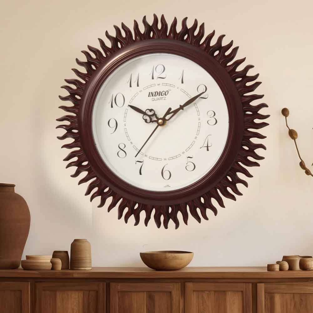 Round Shaped Sun Clock for decoration of wall and return gift 25 cm G26GX0126E