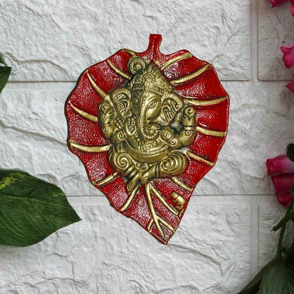 Metal Wall Hanging Ganesha for wall decoration and for gifting 19 cm G27GX0024R000XZPS