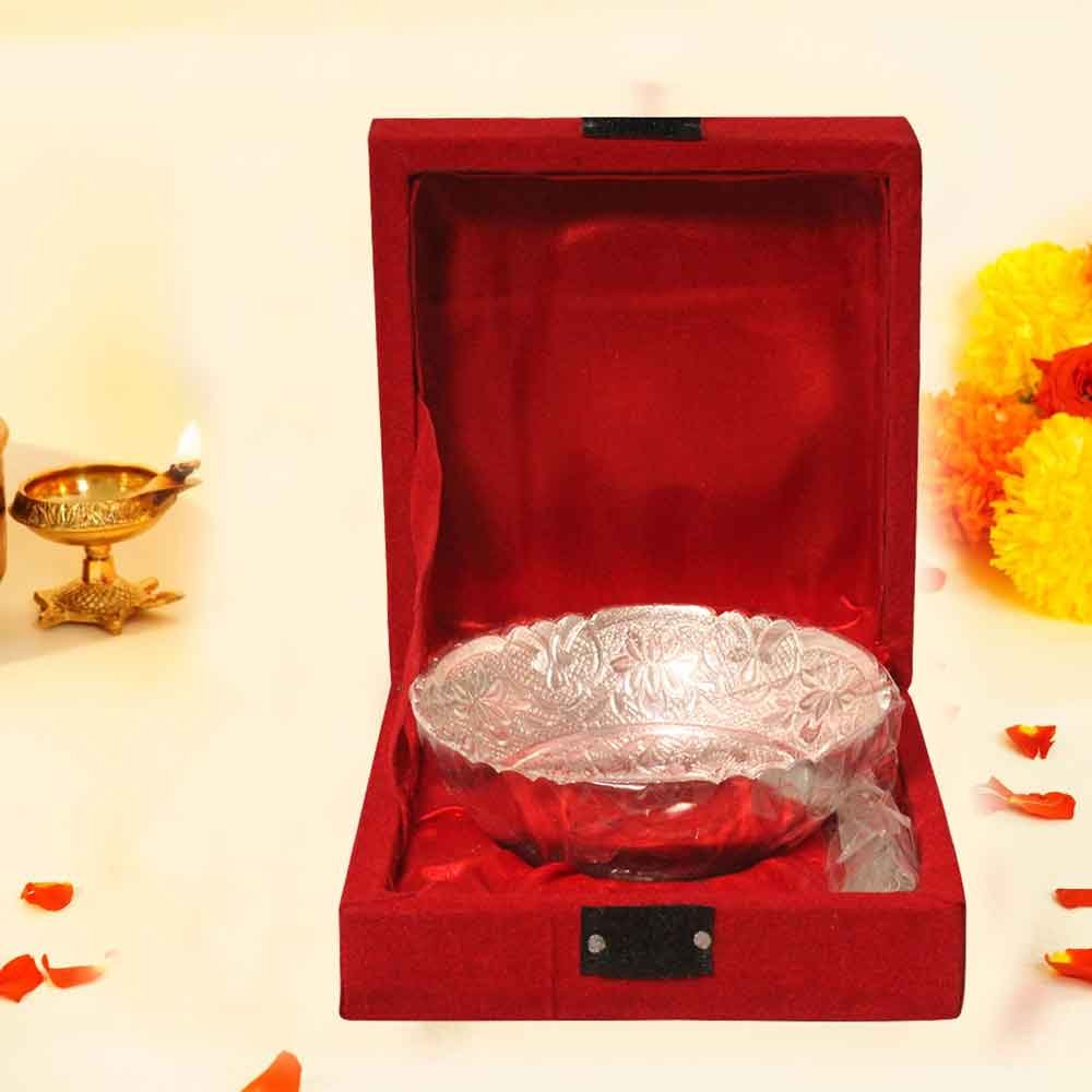 Silver Plated Bowl gift for birthday 5 cm G27GX0089S000XTSE