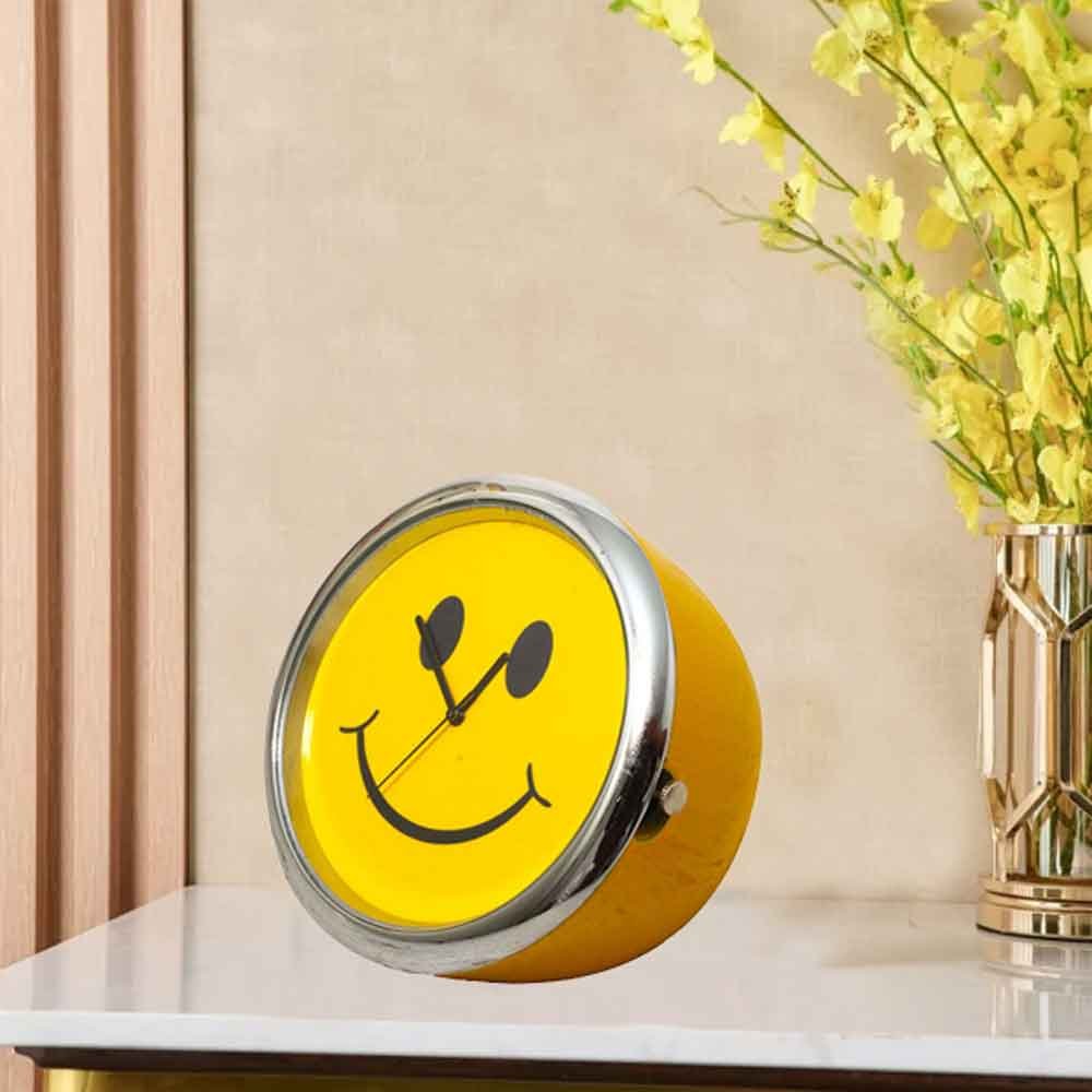 Smiley Table Clock for office decoration 4.5 cm G28GX0016Y000XII
