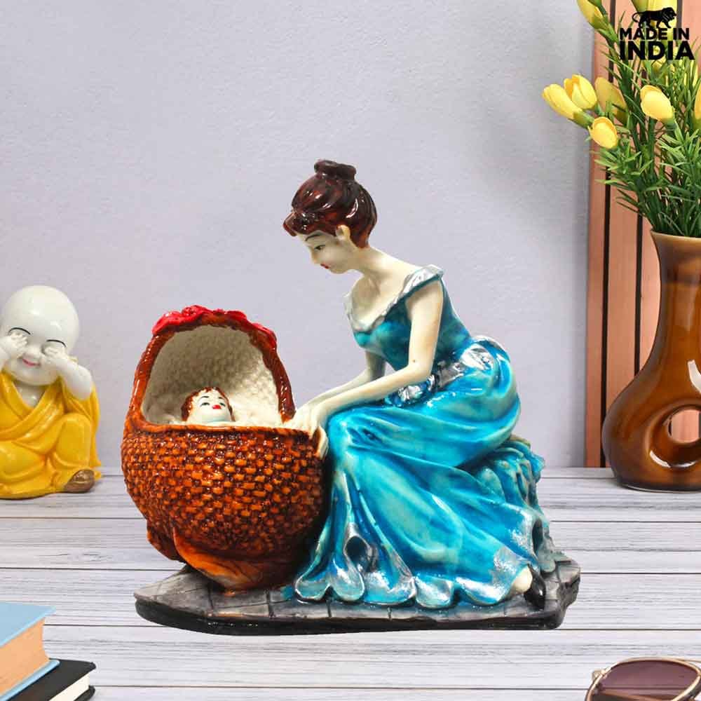 Baby Mother Statue for decoration of living room 16 cm G29GX0032Q