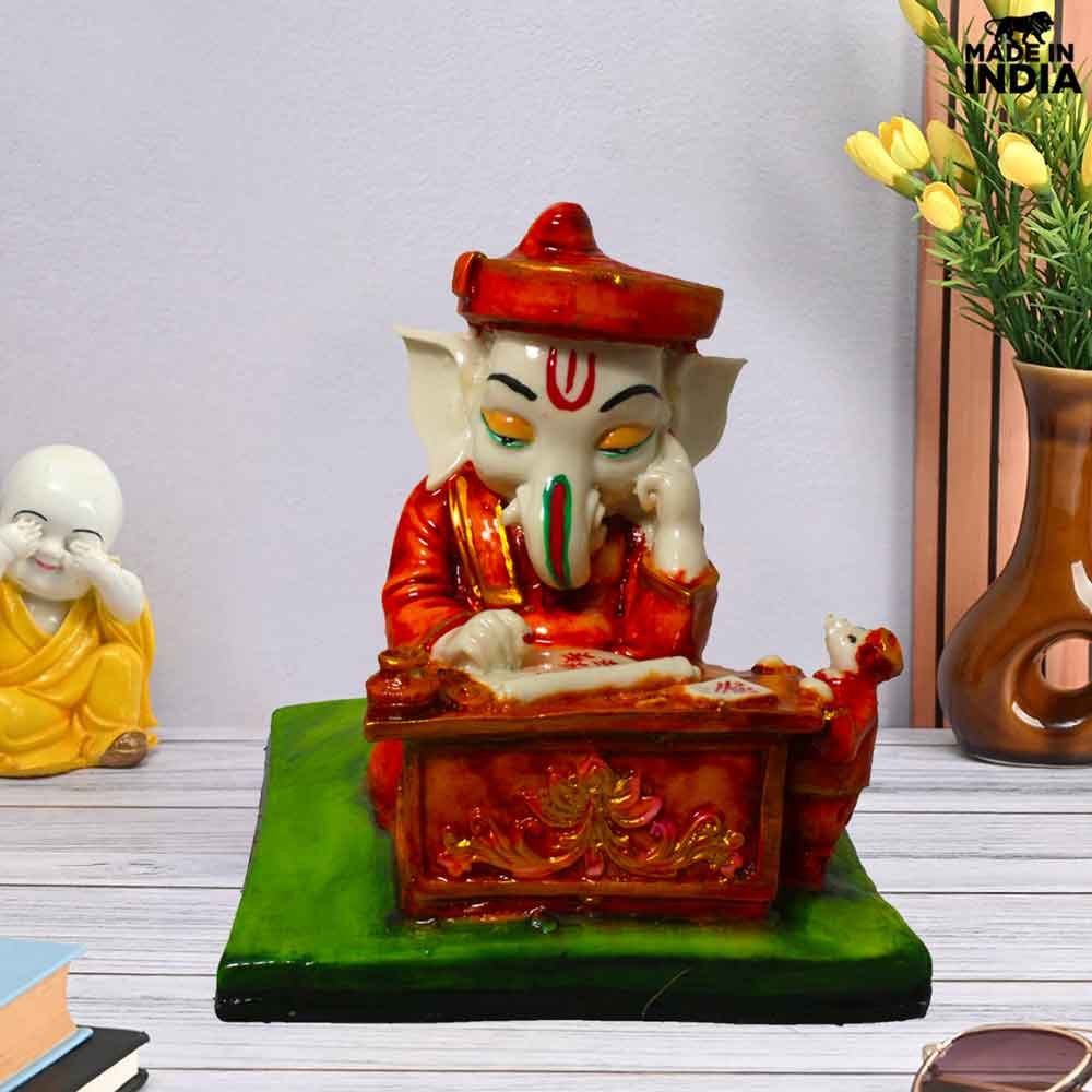 Muneem Ganesh Statue for ganesh chaturthi and return gift 15 cm G29GX0038O