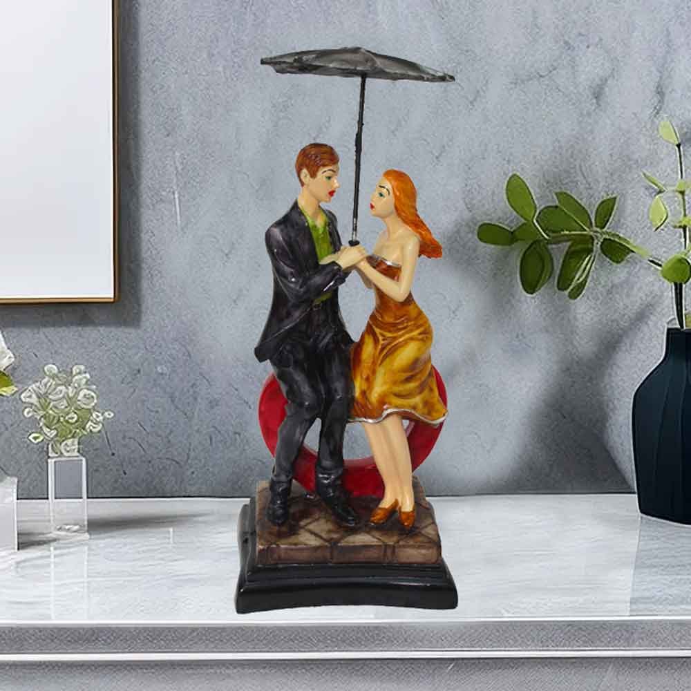 Umbrella Couple Showpiece for gift on wedding 25 cm G29GX0079Y