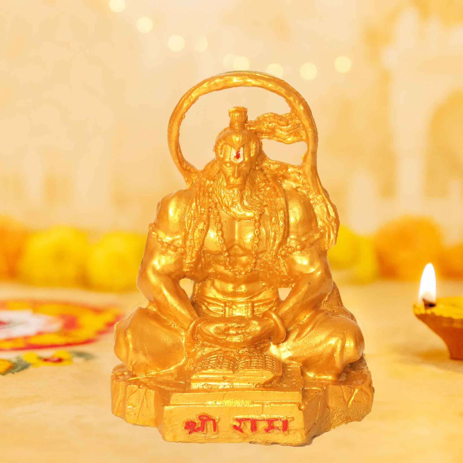 Car Dashboard Hanuman idol for return gift 10 cm G30GX0233G