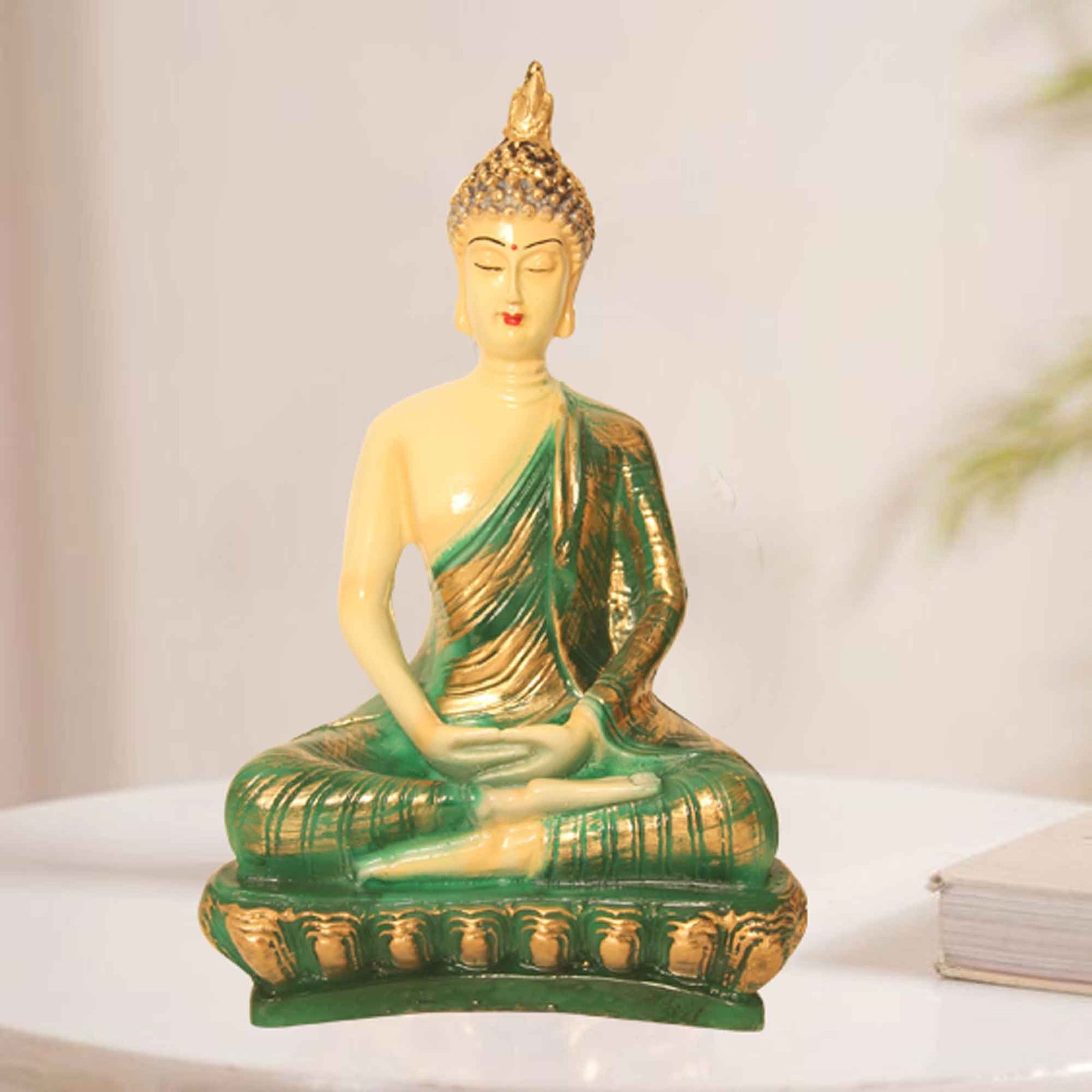 Spiritual Buddha idol for decoration 22 cm G30GX0249H
