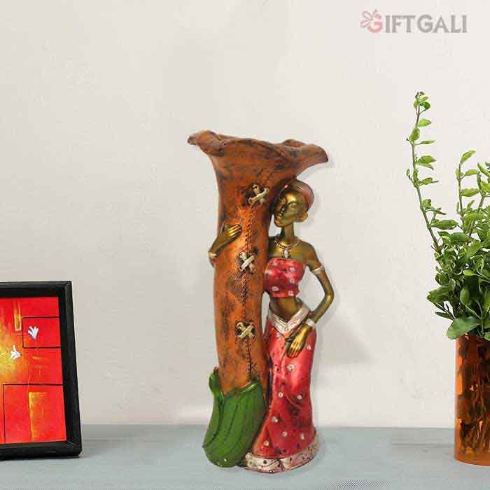 Decorative Lady Flower Vase for gifting on birthday 35 cm G34GX0071B000XHHA