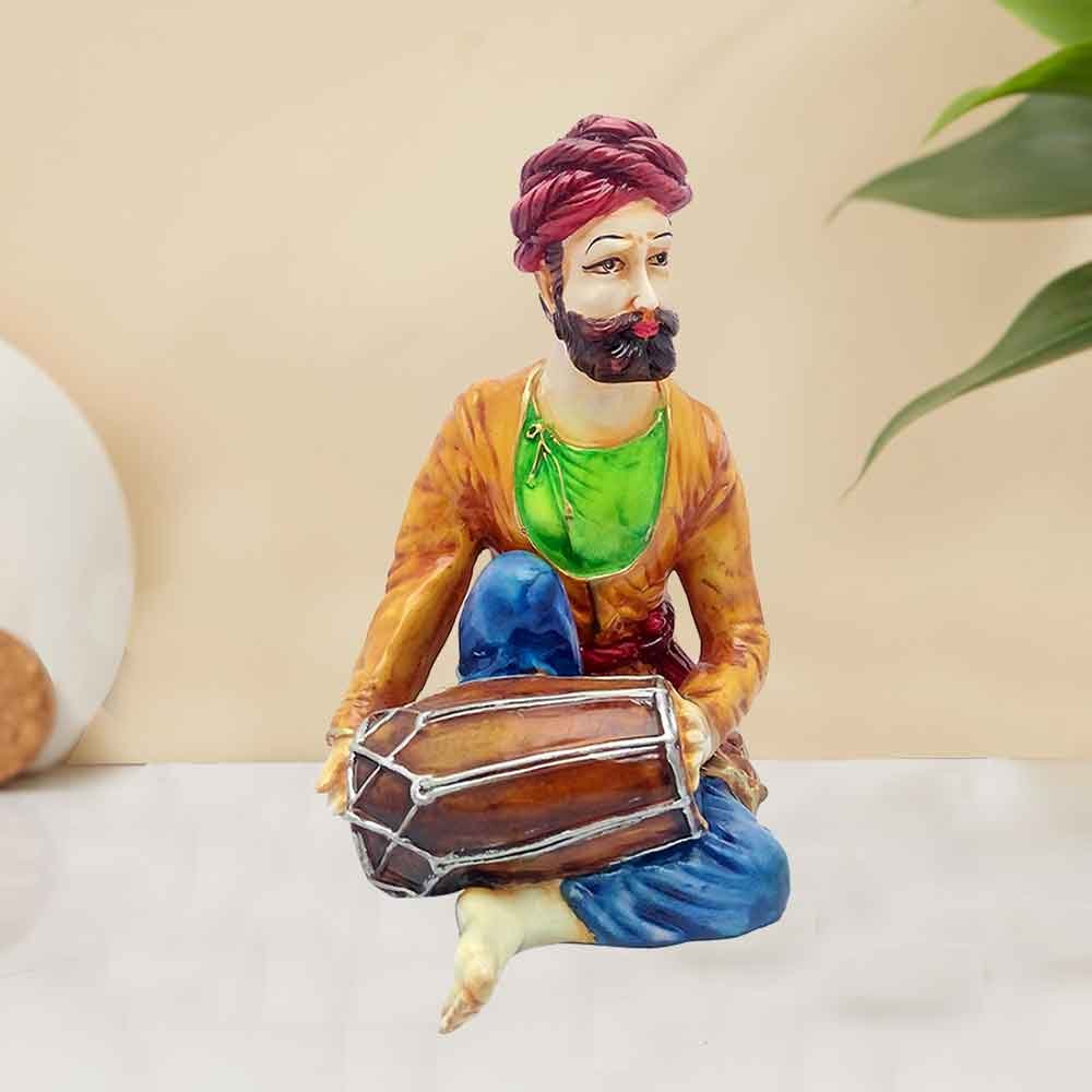 Musical Man Statue statue for table decoration 25 cm G34GX0113M000XHIA
