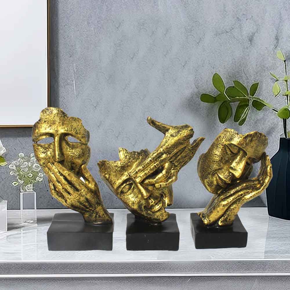 Modern Art Decorative Statue Showpiece for wedding return gift 23 cm G37GX0069M000XANR