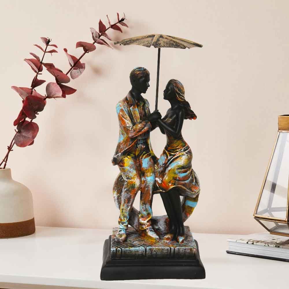 Couple umbrella Decorative Showpiece for decoration and wedding gift 44 cm G37GX0093K