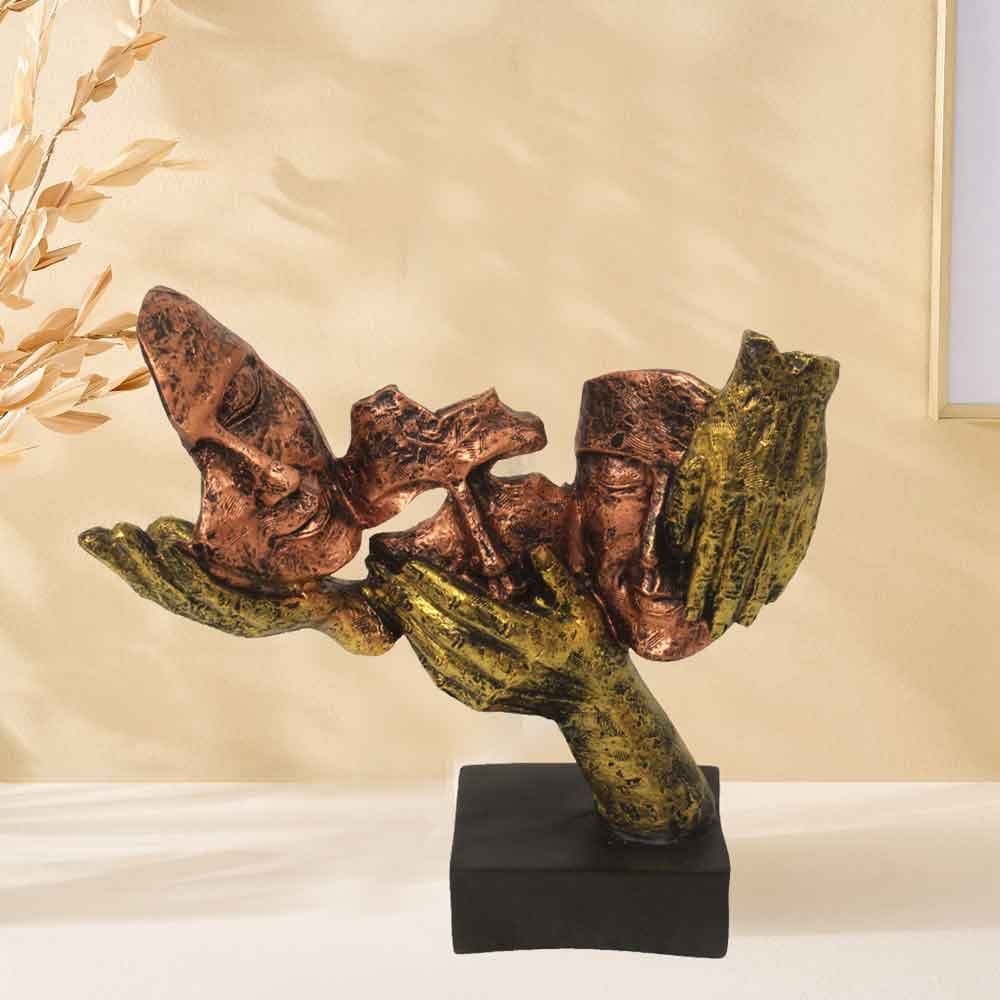 3 in One Modern Art Showpiece gifting on special occasions 27 cm G37GX0098C000XHNI