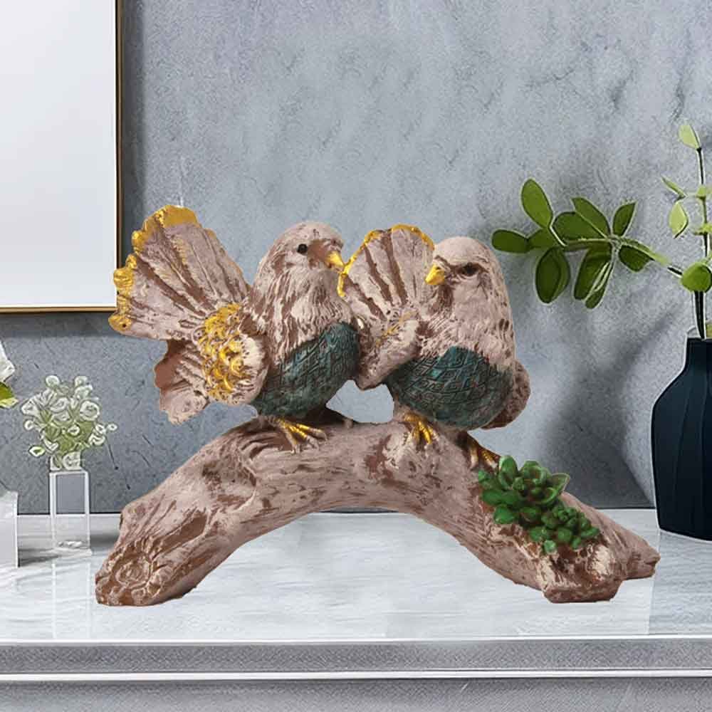 Sparrow Bird Showpiece for gift and decoration 14 cm G37GX0104M