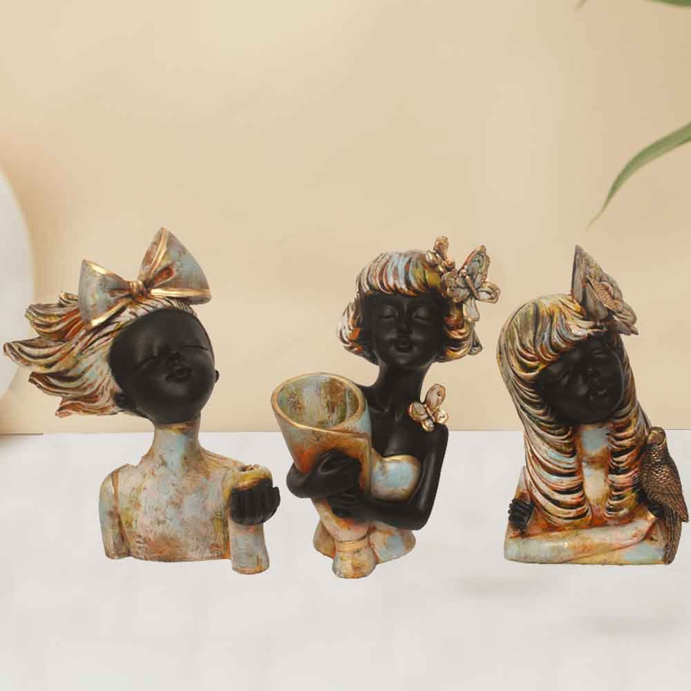 Lady Showpiece for gift and decoration 25 cm G37GX0149M