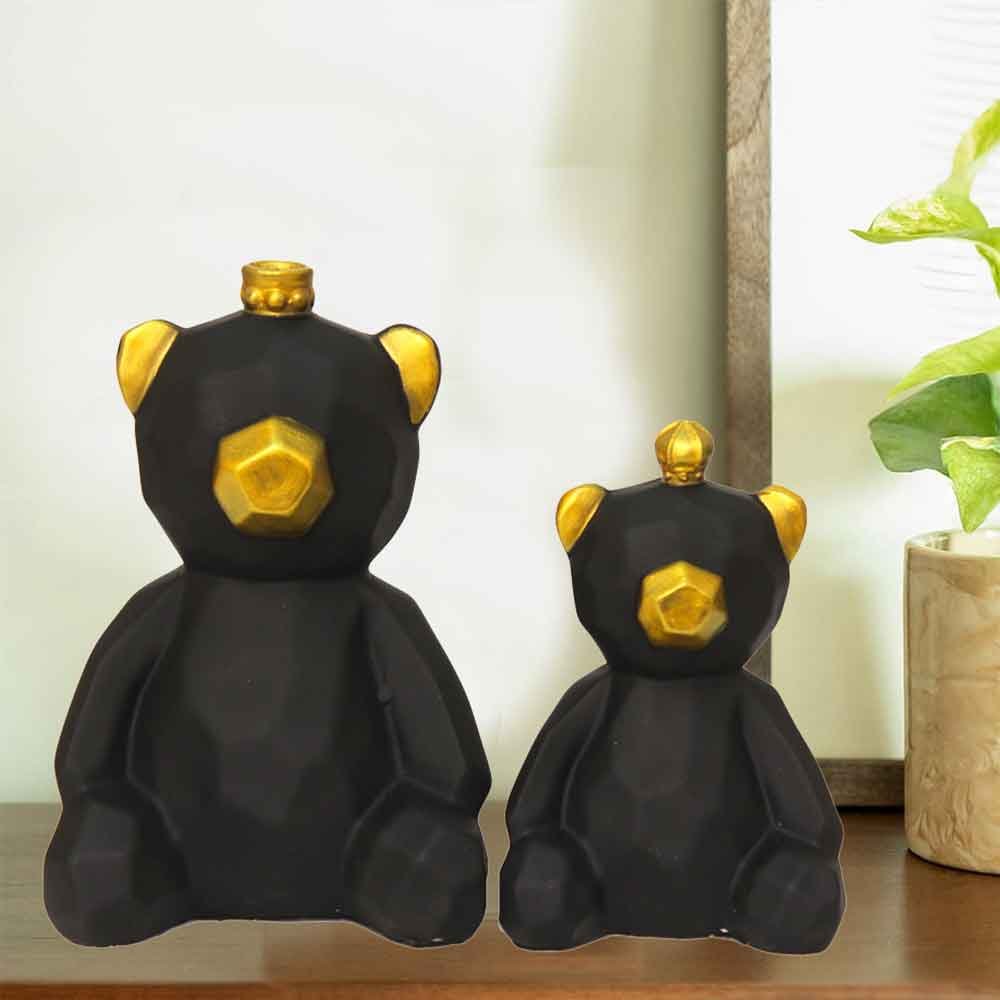 Bhalu Pair for tv unit and home decoration 20 cm G40GX0052K