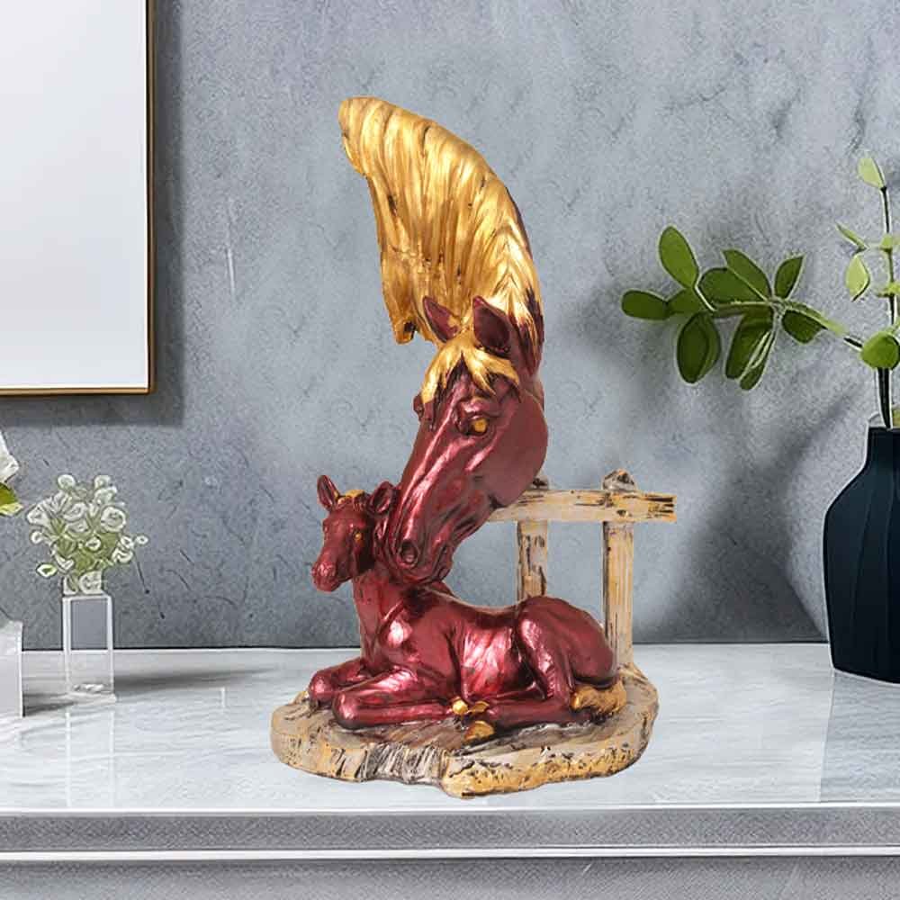Horse Statue showpiece for office decoration 18 cm G40GX0084J