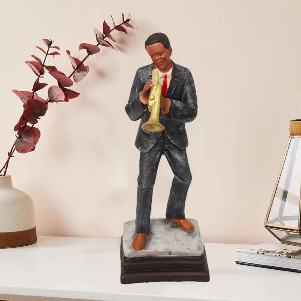 Musical Man Showpiece gift item on birthday 33 cm G40GX0117M