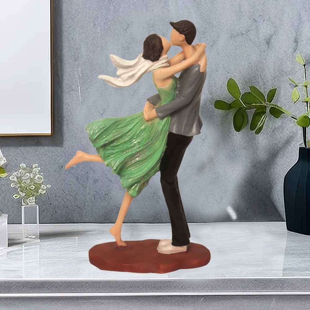 Dancing Couple Statue Showpiece gift on wedding day 32 cm G40GX0124M