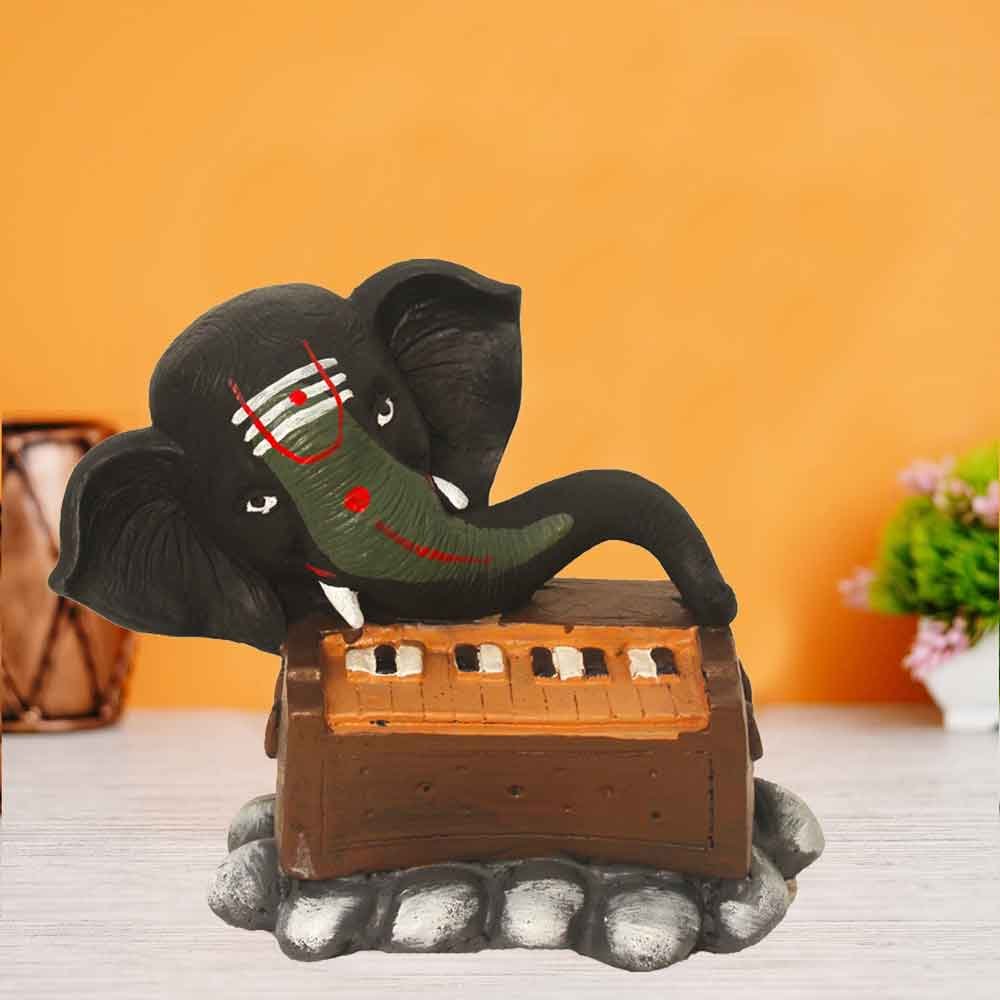 Harmonium Ganesha for diwali and table 19 cm G40GX0138A