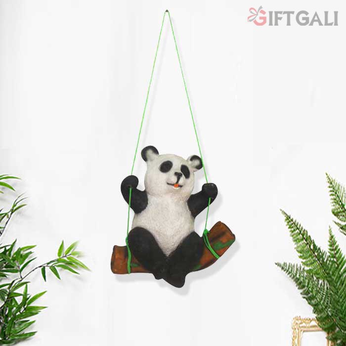 Hanging Panda Statue for gift on home inauguration 21 cm G42GX0072M