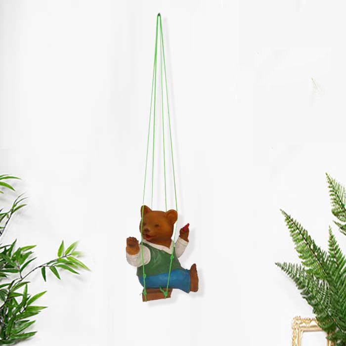 Hanging Bear Statue for wall hanging and gift 24 cm G42GX0075M