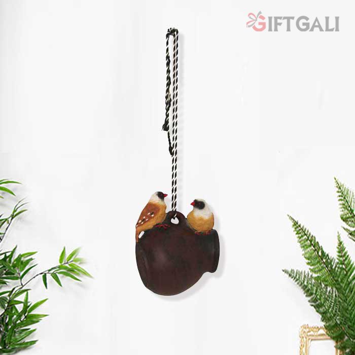 Decorative Hanging Birds Showpiece gift on janamashtami 18 cm G42GX0076A