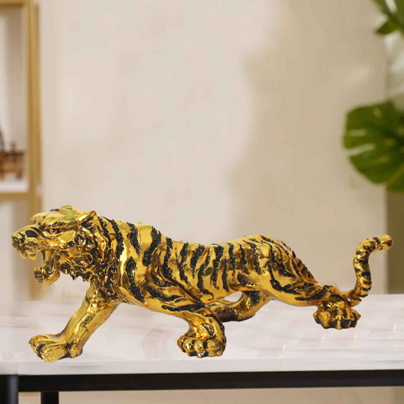 Gold Plated Panther Showpiece for decoration and Wedding Gift 29 cm G50GX0008K