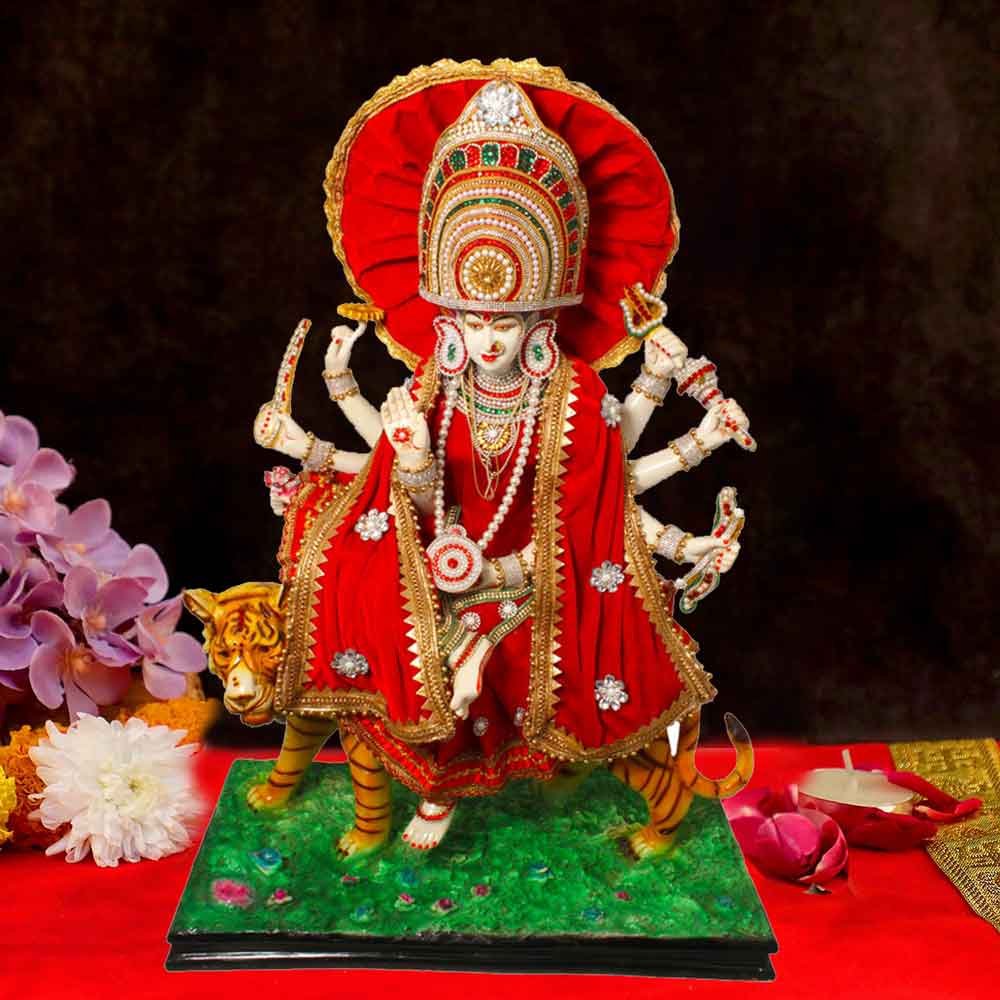 Goddess Durga Ma Idol for mandir and navratri gift 85 cm G51GX0142M