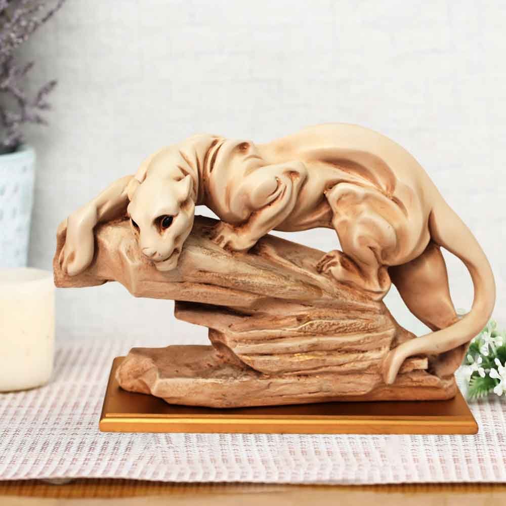 Wild Animal Panther Statue Figurine for table decoration 27 cm G51GX0192I