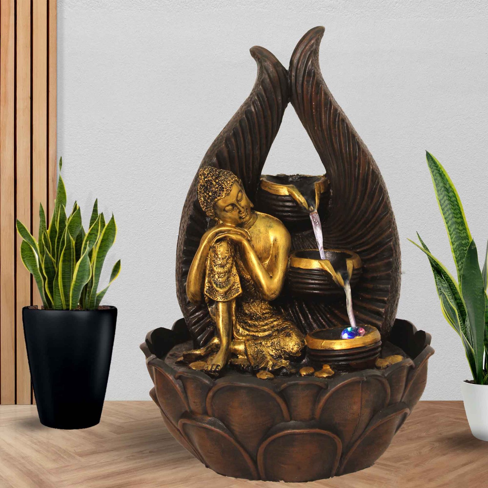 Buddha Indoor Water Fountain for Diwali Gifts