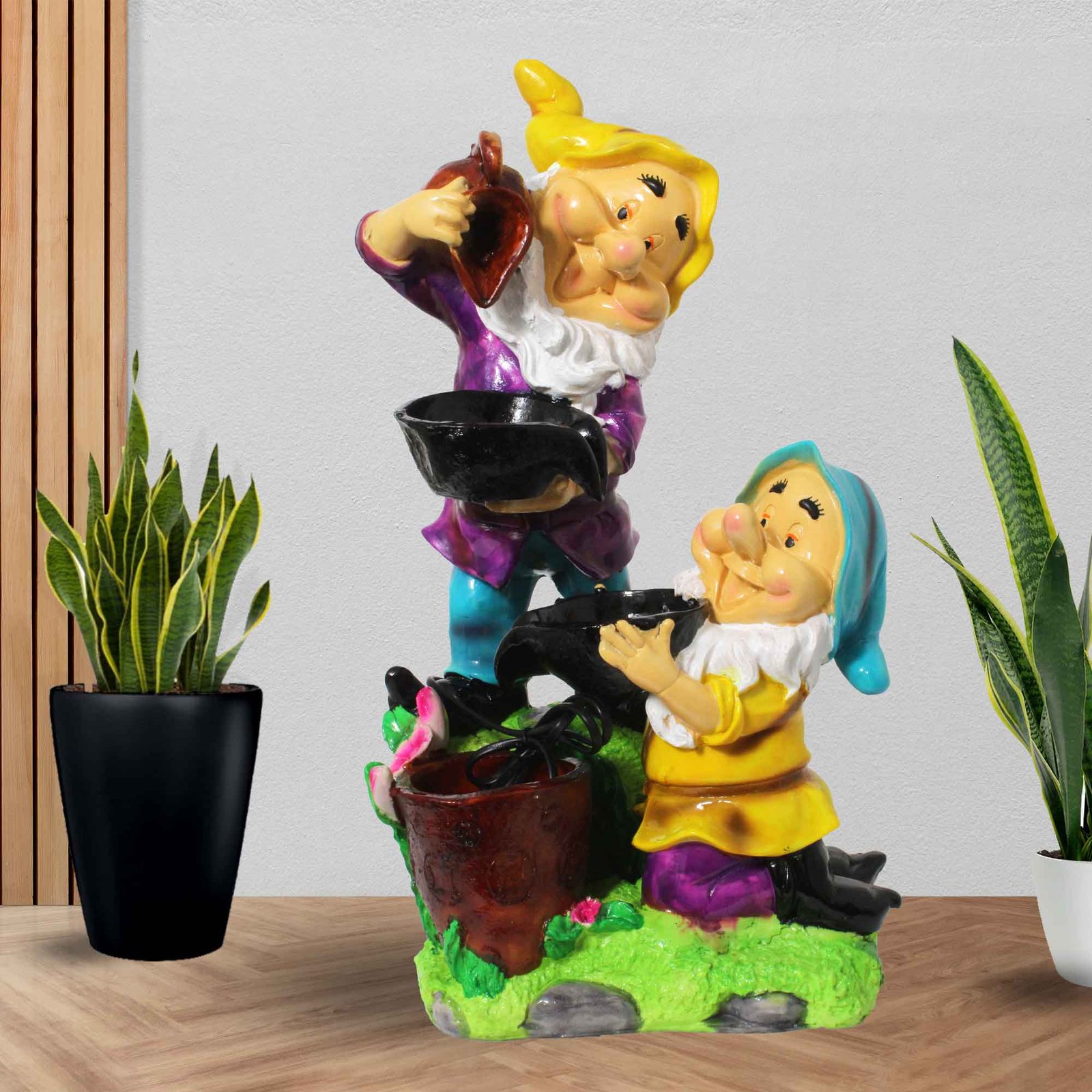 Decorative Jocker water fountain home decor With Led Light 53 cm G57GX0216VMLGX
