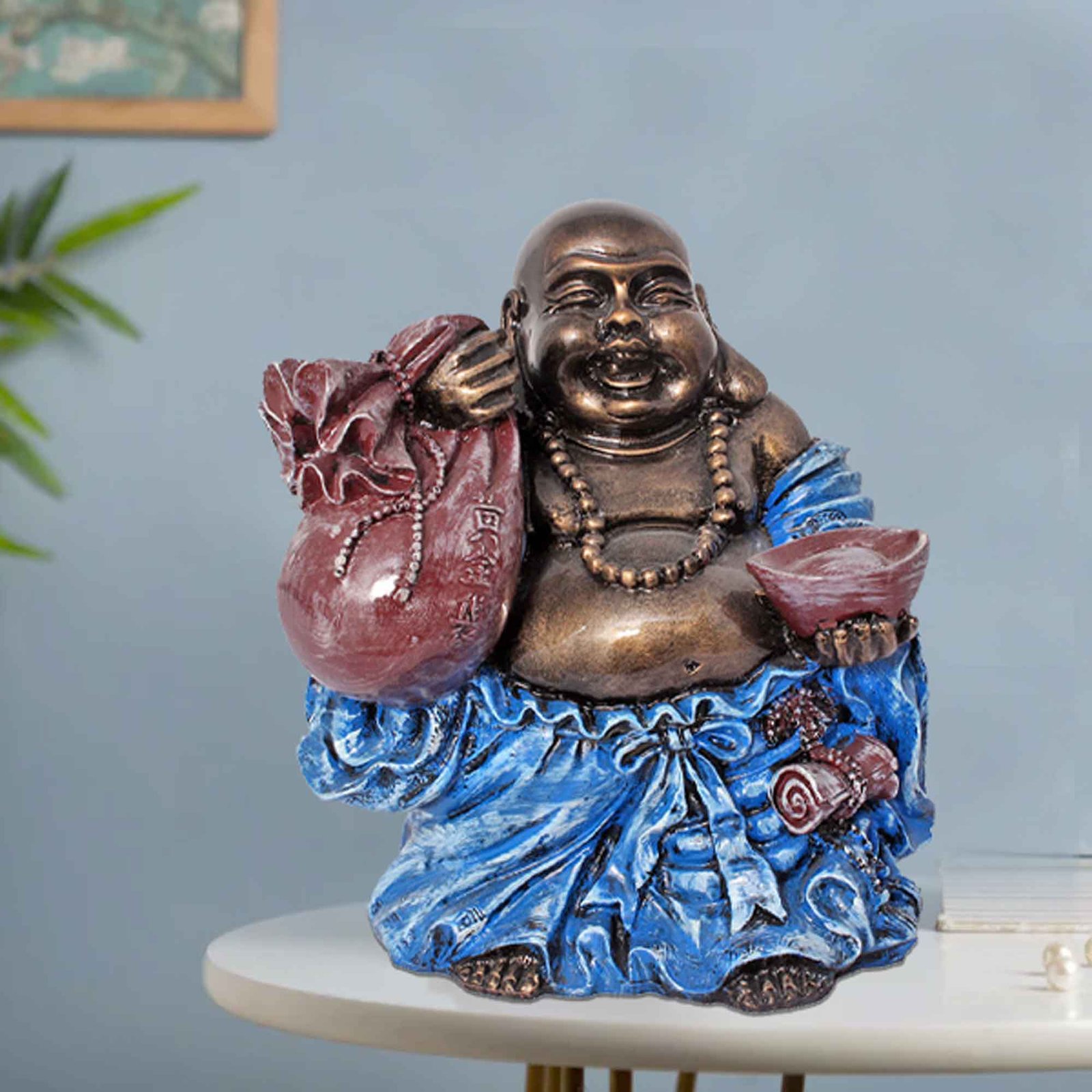 Handicraft Happy Man artifacts for bedroom Antique Finish 25 cm G57GX1074GNAGX