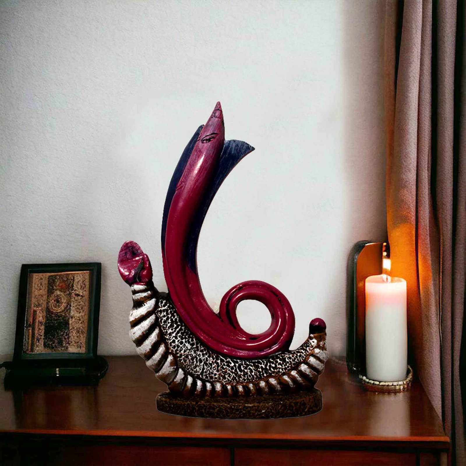 Shund Ganesh showpiece for home Gloss Finish 22 cm G57GX1113JFLGX