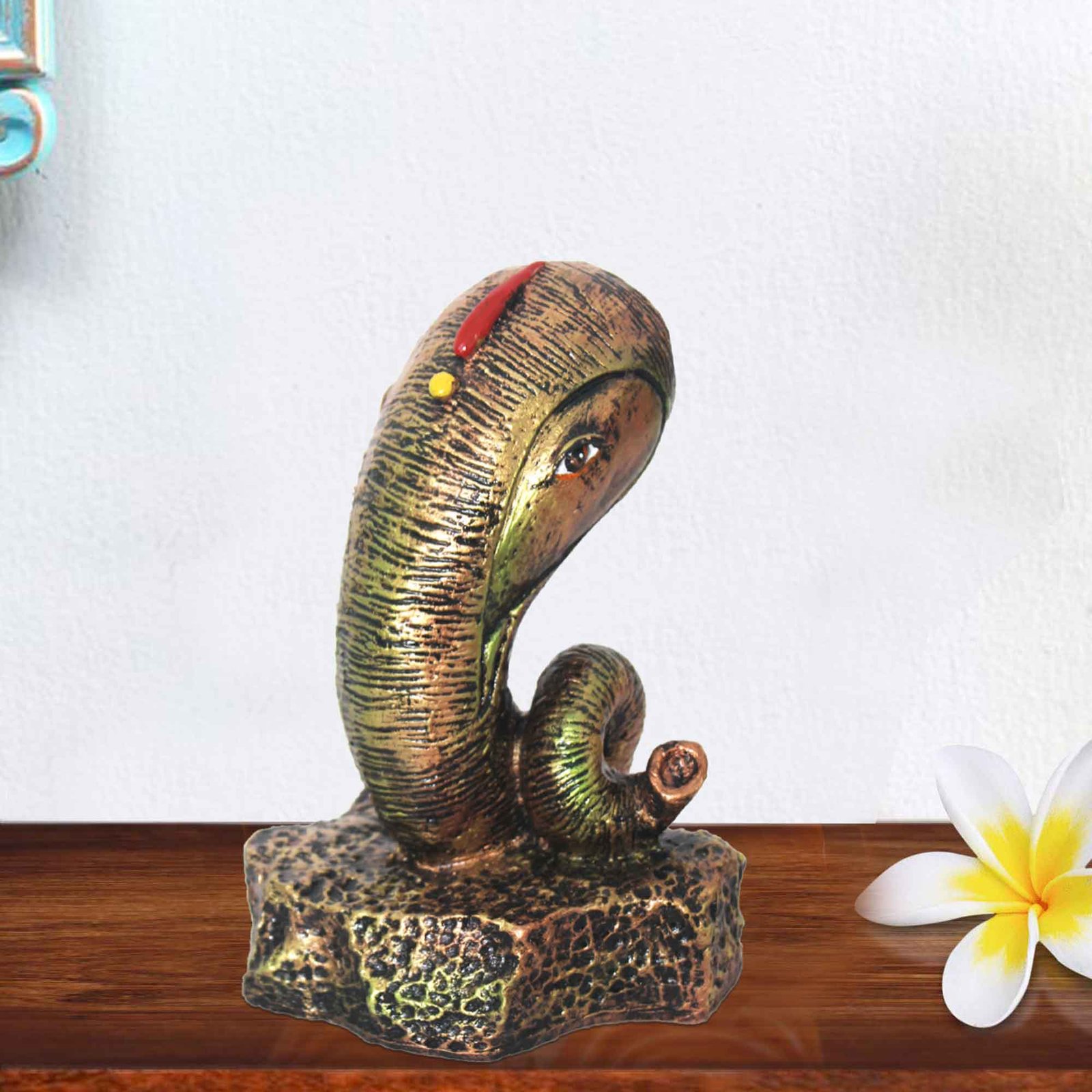 Modern Art Ganesha artifacts for living room Antique Finish 18 cm G57GX1114GCAGX