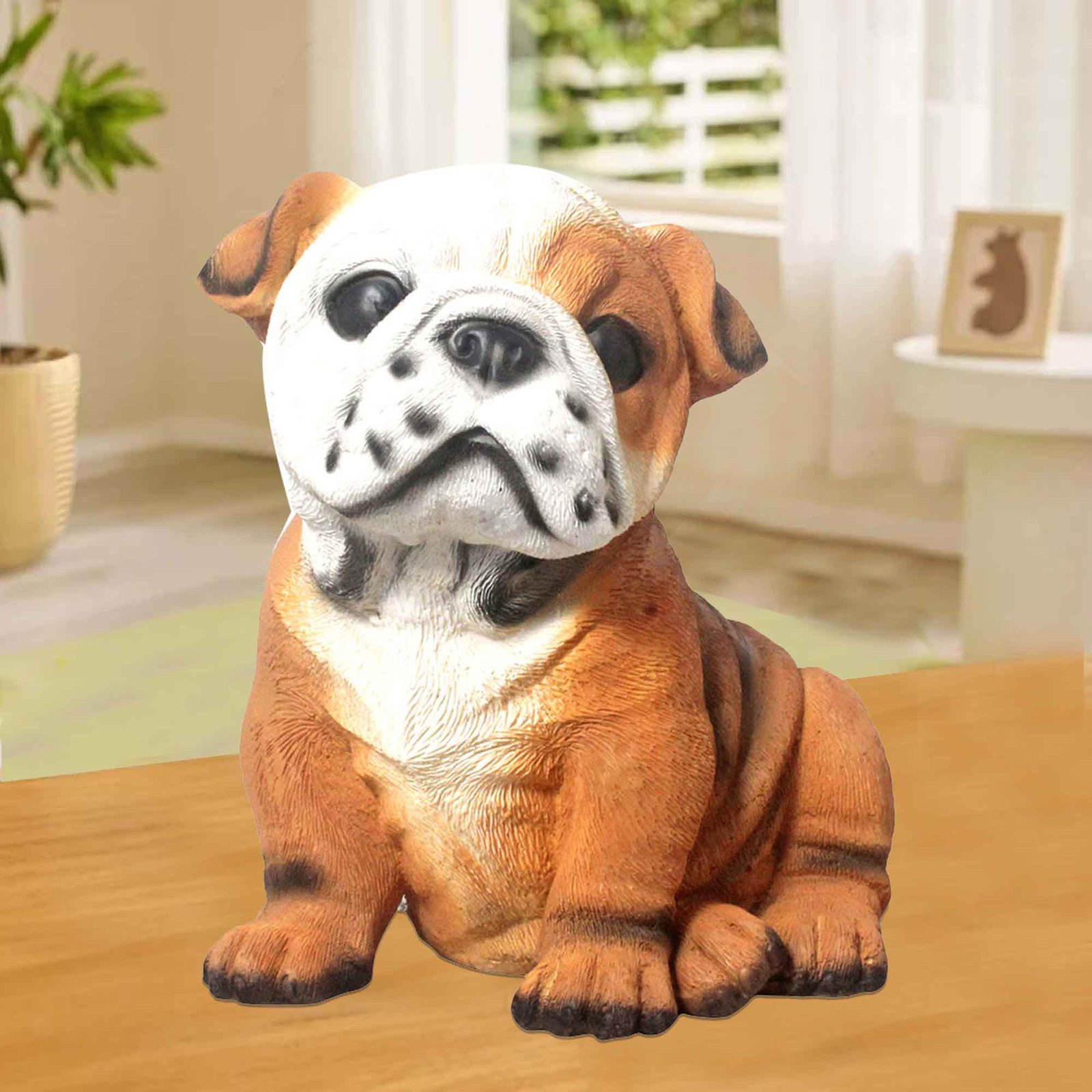 Dog Animal figurines for living room Matte Finish 20 cm G57GX1129AKLMX