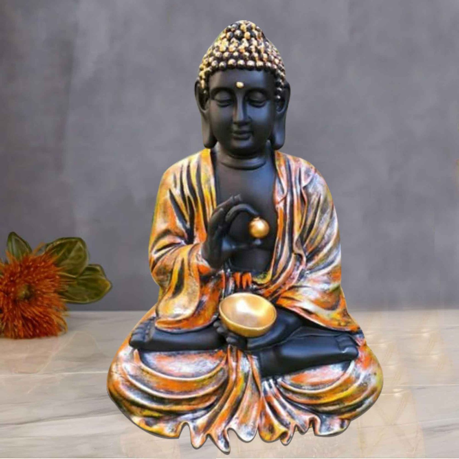 Big Size Goli Buddha gift items for house warming Matte Finish 56 cm G57GX1266KMNMX
