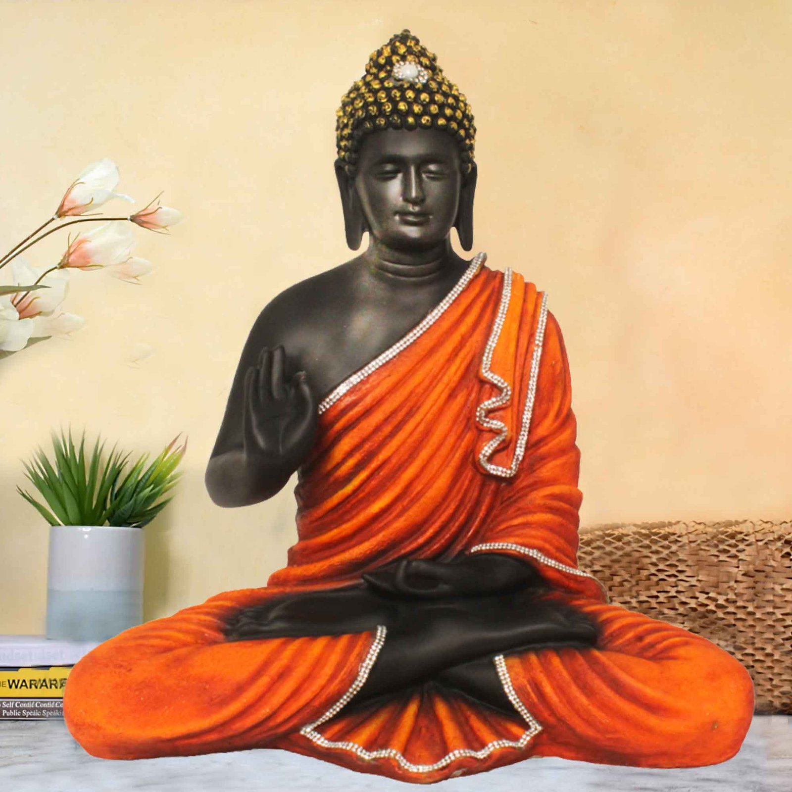 Blessing Gautam Buddha gift items for marriage Jewellery Decorated 56 cm G57GX1267KONMZ