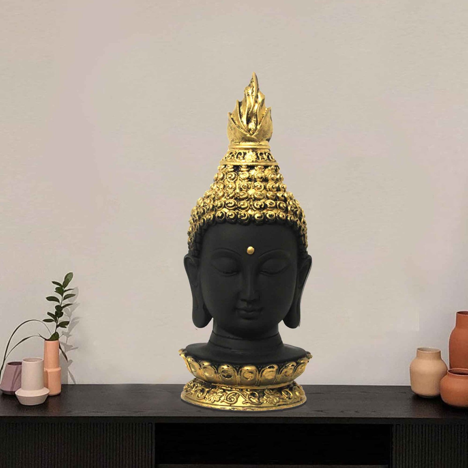 Buddha Face gift items for house warming Jewellery Decorated 25 cm G57GX1308KGNMZ