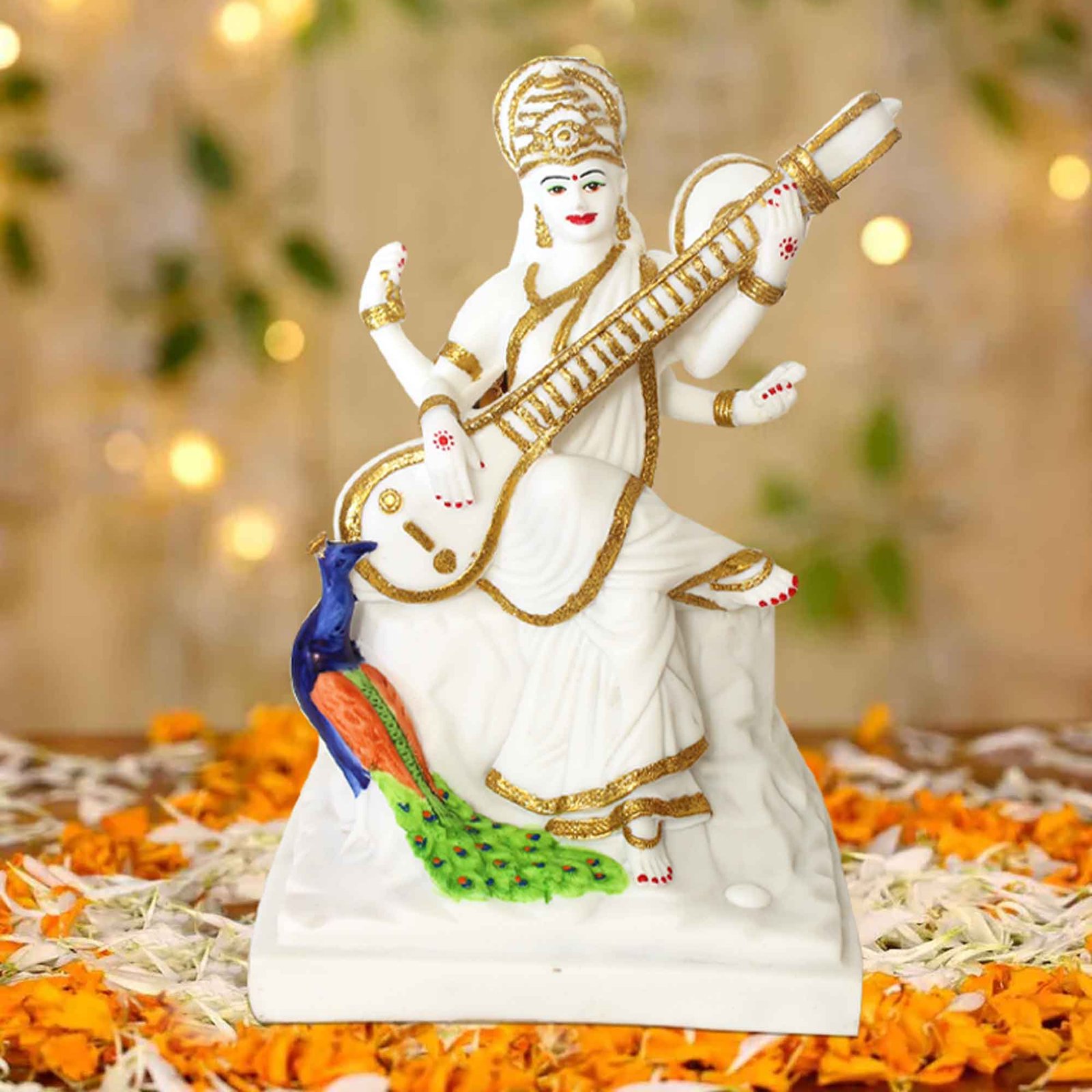 Ma Saraswati Statue for Navratri Gifts