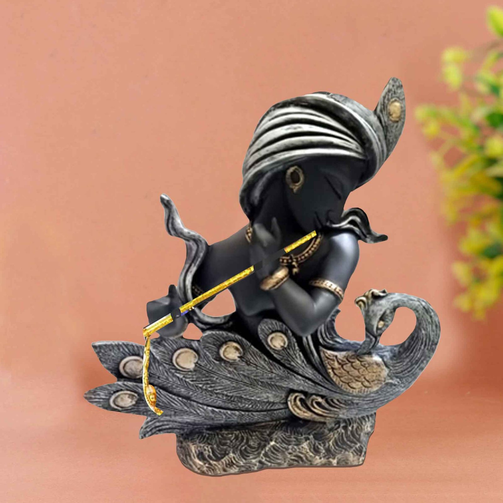 Mor Krishna showpiece for gift Multi Look 38 cm G57GX1559KSMMX