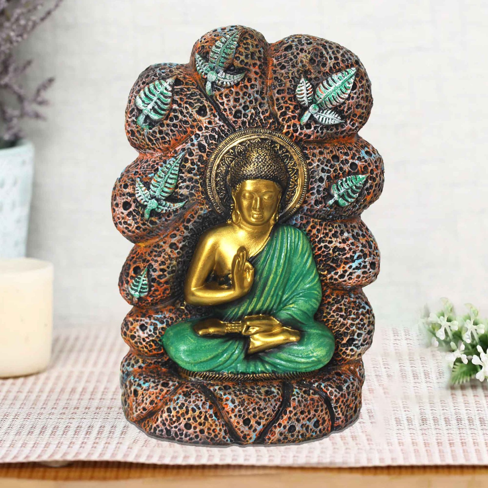 Lord Buddha gift items for marriage Pearl Finish 30 cm G57GX1635HMSMX