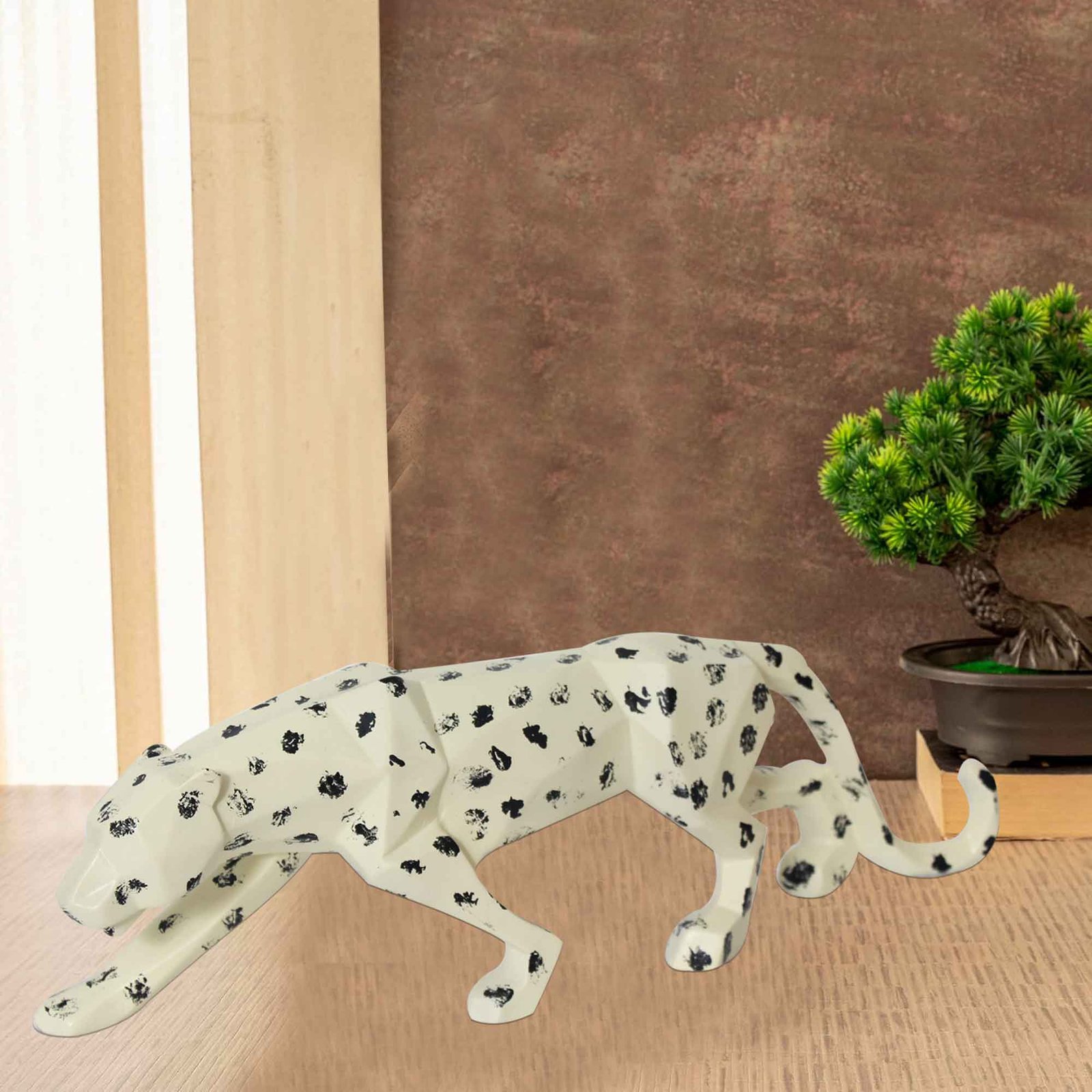 Polyresin Panther figures for decoration Matte Finish 14 cm G57GX1647IKNMX