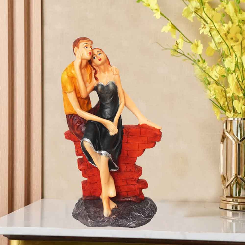 Couple Showpiece for home and return gift 23 cm G58GX0013M